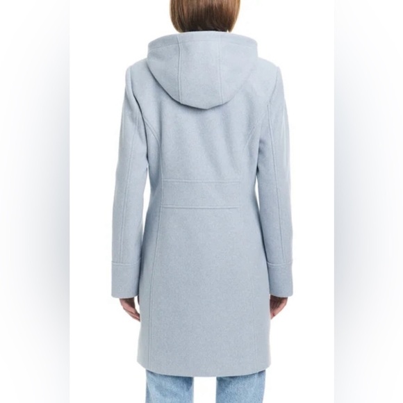 Vince Camuto NWT Women’s Hooded Full Zip Jacket XLWool Blend - Picture 3 of 12